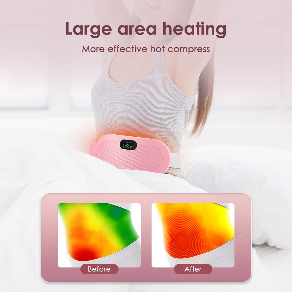 Heated Massage Warming Palace Belt For Girls During Menstrual Period Auntie Nuangongbao Intelligent Heating Waist Massage Device