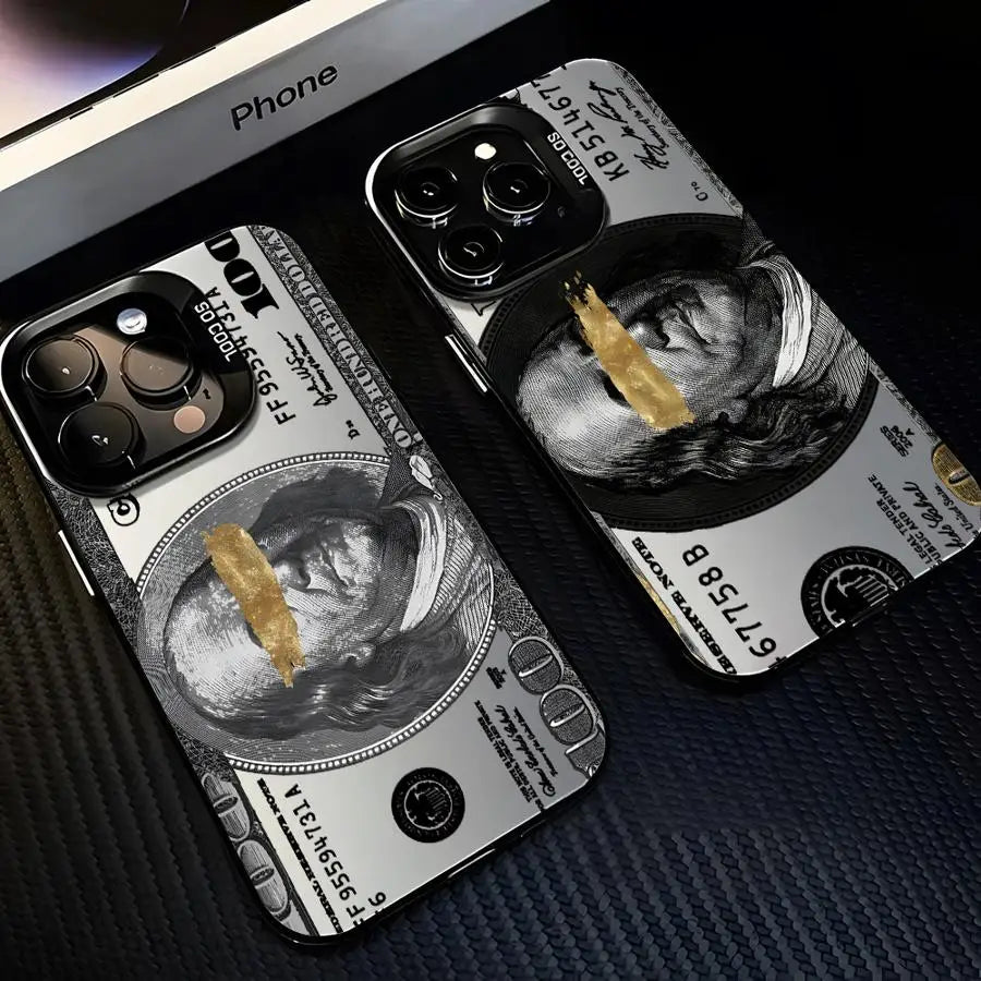 Dollars Money Design Phone Case for iPhone 17 14 15 16 Plus 12 Air 11 16e Pro Max 13 Soft Shell