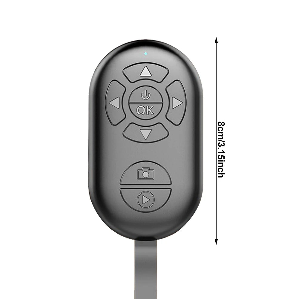 Portable Wireless Bluetooth Button Self Timer Video Remote Control For Android Ios Xiaomi HUAWEI Mobile Tik Tok Page Turner