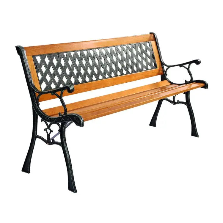 Cast Iron Outdoor Patio Bench