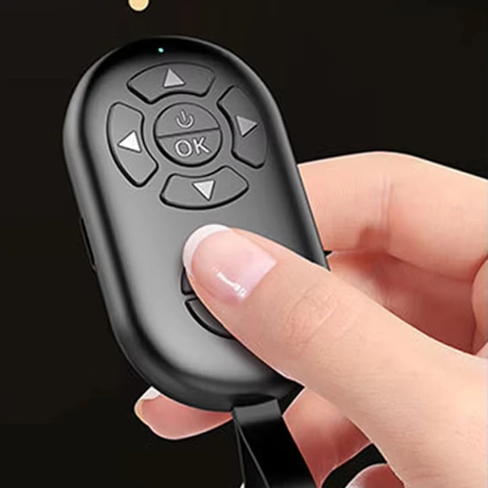 Portable Wireless Bluetooth Button Self Timer Video Remote Control For Android Ios Xiaomi HUAWEI Mobile Tik Tok Page Turner