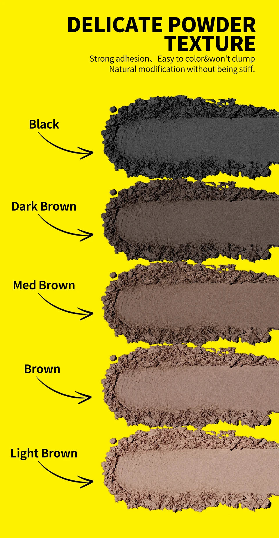 Sevich 10g Hairline Powder Hair Fiber Powder Capillary Filling Hair Shadow Waterproof Hairline Edge Control Makeup Concealer
