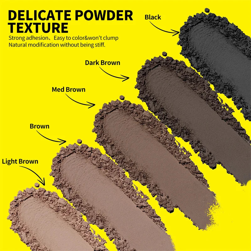Sevich 10g Hairline Powder Hair Fiber Powder Capillary Filling Hair Shadow Waterproof Hairline Edge Control Makeup Concealer