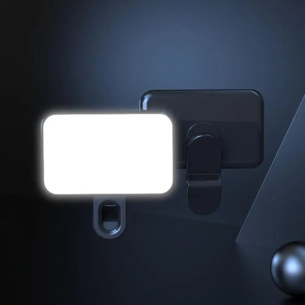 Pocket LED Selfie Light For IPhone Samsung IPad Mobile Phone Laptop Clip Flash Fill Video Photo Ringlight Photography Lamp