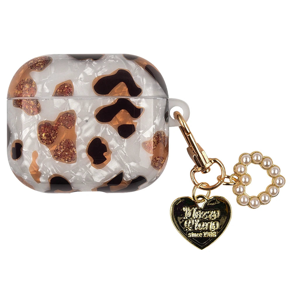 Leopard Girl Case for AirPods Pro 2 Pro 3 USB C 2025 Cases for Airpods 4 pro 2 3 Soft Silicone Cover for airpods pro 3 2 1 Funda