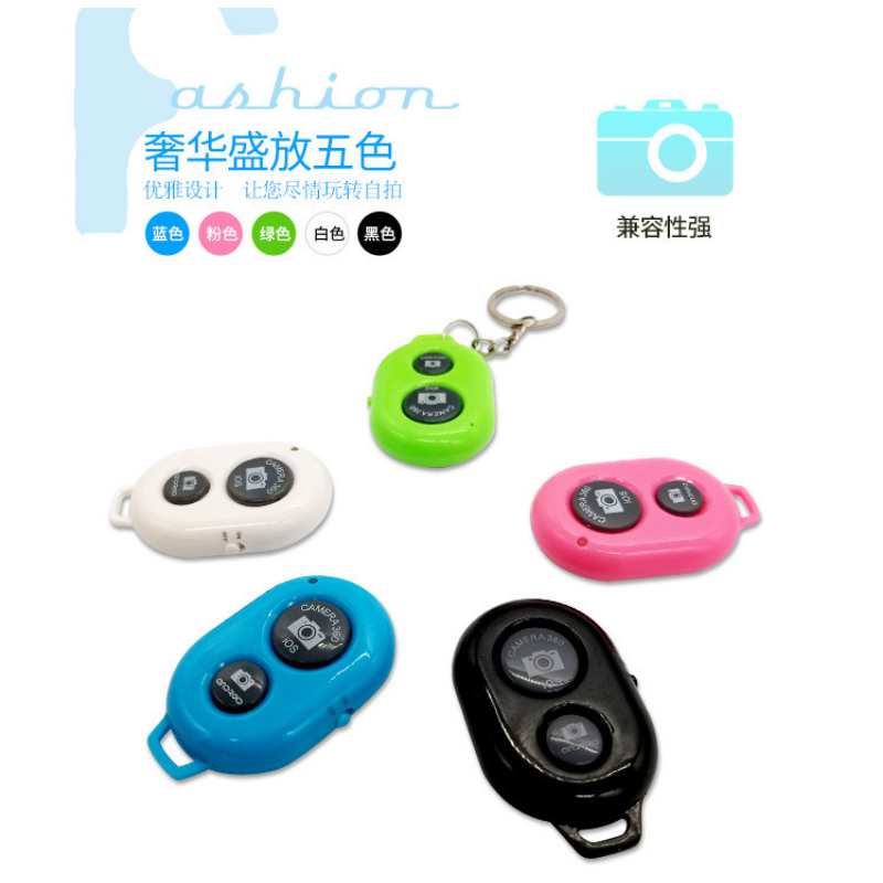 Mini Camera Bluetooth-compatible Remote Controller Photo Shutter Release Button Phone Selfie For IOS/Android Smartphones