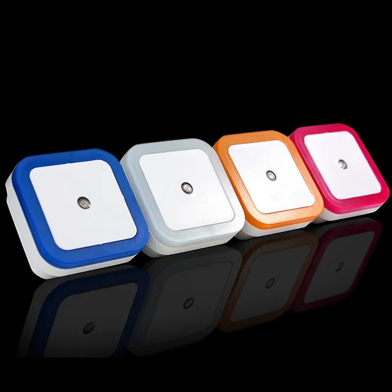 Wireless LED Night Light Sensor Lighting Mini EU/US Plug Night Lights For Children Room Bedroom Living Room Decoration Lighting