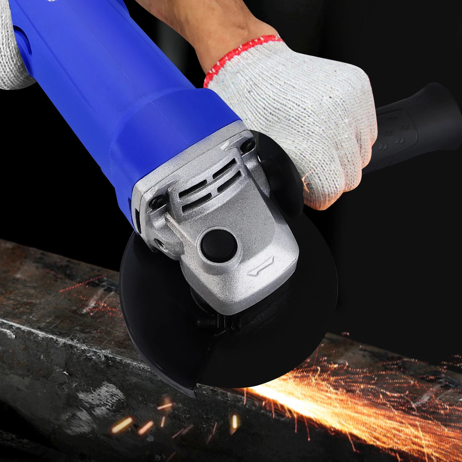 ELECTRIC ANGLE GRINDER 2000W CUTTING GRINDING SANDING POWER TOOL 115mm 230V DIY FOR Halloween,Christmas Decorations
