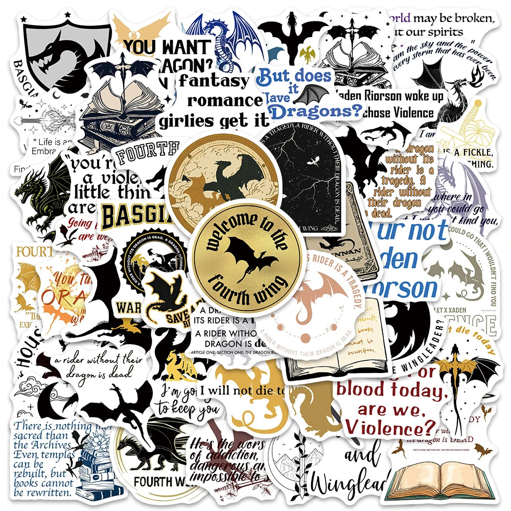 50PCS Smutty Dark Romance Bookish Spice Reader Girl Cartoon Booktok Sticker Aesthetic Car Kindle Ipad Phone Laptop Diary Sticker