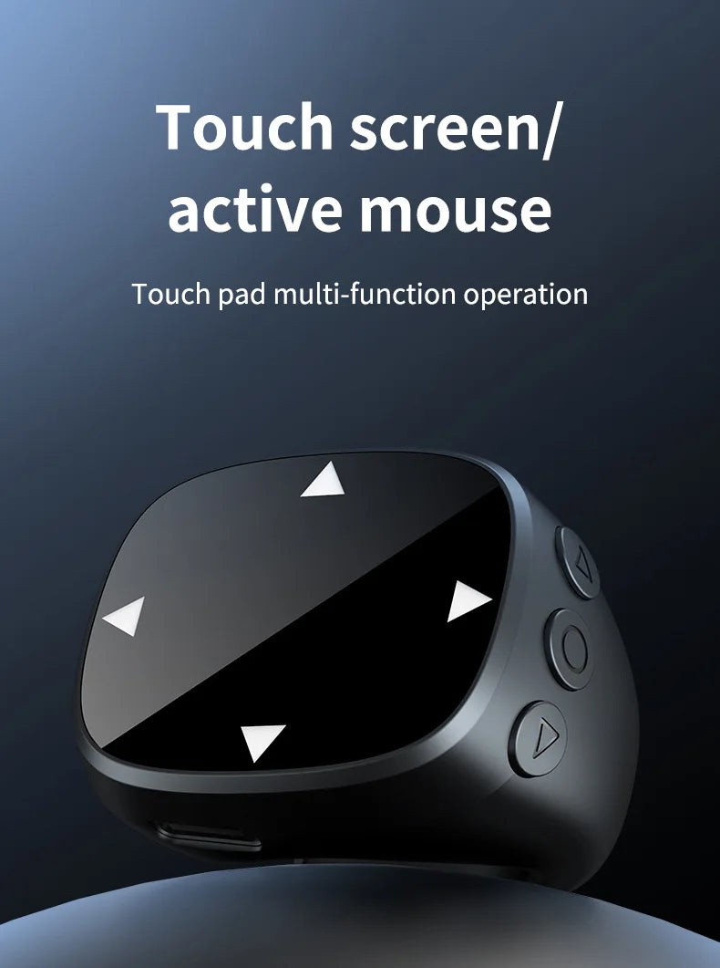 Remote Control Touch Screen Page Turner  for TikTok Bluetooth Camera Video Recording  for iPad iPhone Remote Scrolling Ring