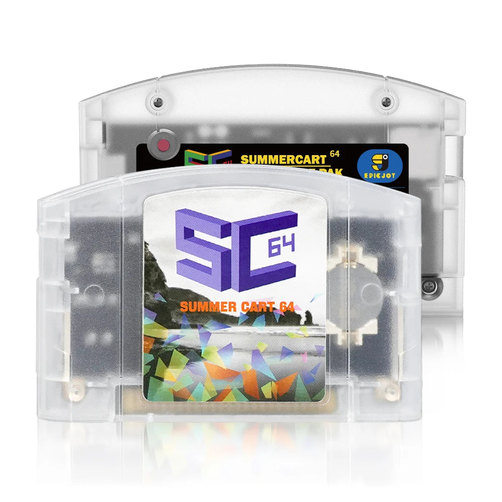 SummerCart64 Open Source N64 Game Card For Nintendo 64 Game Console With Simulator Function Compatibility 5400+ games