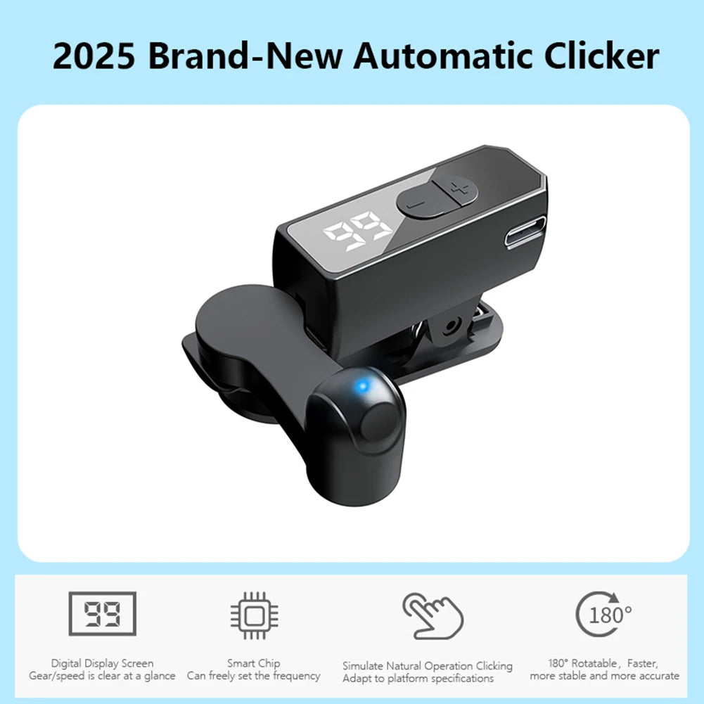 Mobile Phone Screen Auto Clicker Smartphone Automatic Clickers Phones Touchscreen Continuous Tapper For Live Streaming Broadcast