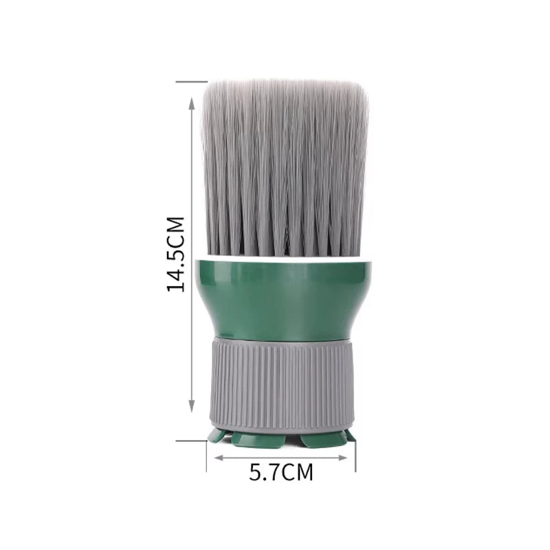 Hair Dryer Brush Hairdressing Whirlwind Neck Brush Barber Haircut Cleaning Shredded Hair Brush Home Hairdressing Salon Supplies