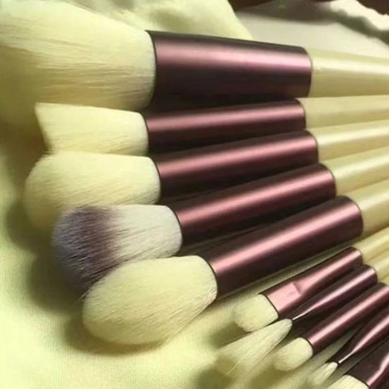 13 Pcs Makeup Brushes Set Eye Shadow Foundation Women Cosmetic Powder Blush Blending Beauty Make Up Tools For Beginner Hotting