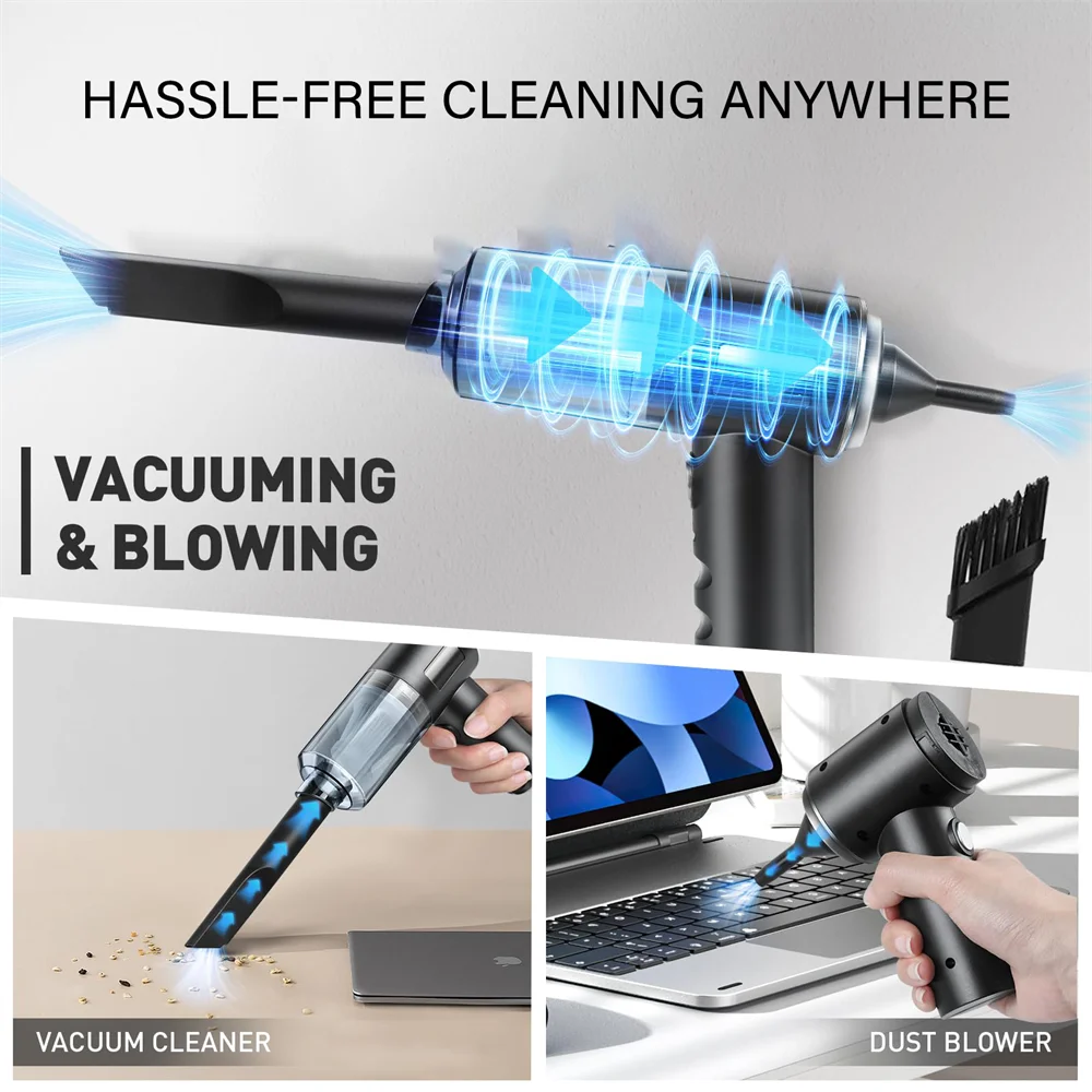 Portable Small Vacuum Cleaner For Multi Purpose Vehicles Small Household Pump Handheld Car Vacuum Cleaner