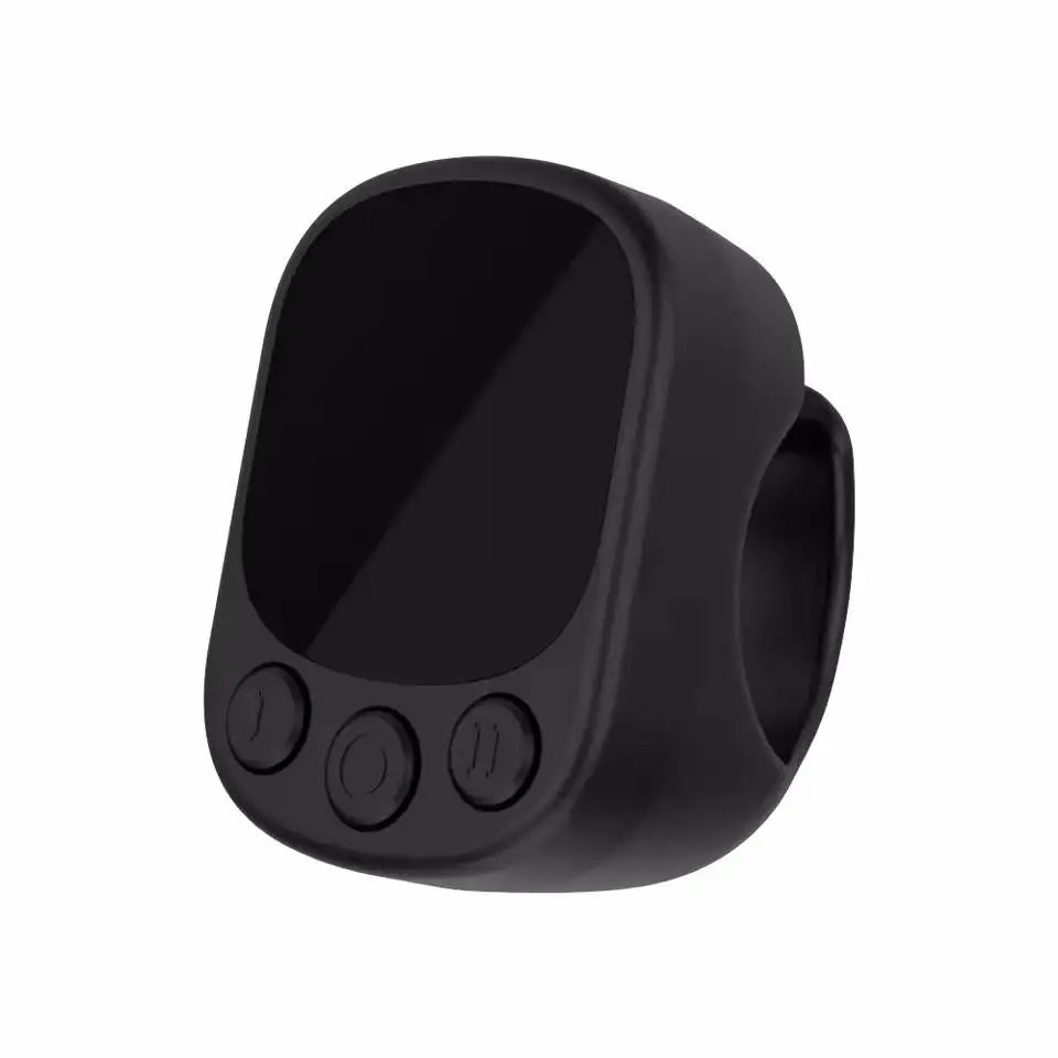 Mini Wireless Remote with Touchpad Scrolling Ring Bluetooth Page Turner for iPhone Android iPad Controller USB Rechargeable