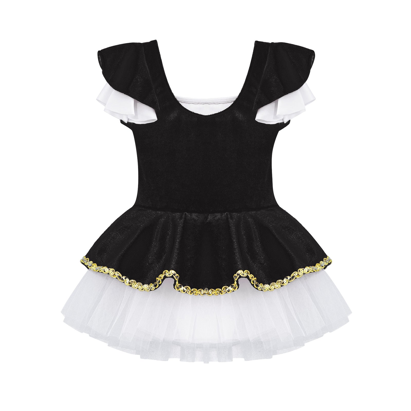 Kids Girls Children Dancer Ballet Dance Dress Gymnastic Leotard Tutu Princess Dress for Stage Performance Clothes Christmas Gift