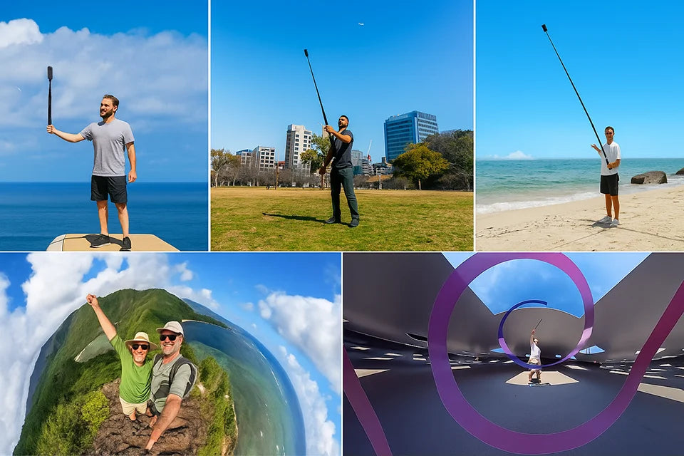 For Insta360 Invisible Selfie Stick Bullet Time Bundle Handle for Insta 360 x5 x4 GO 3S Ace Pro GO 3 x3 Stick Accessories