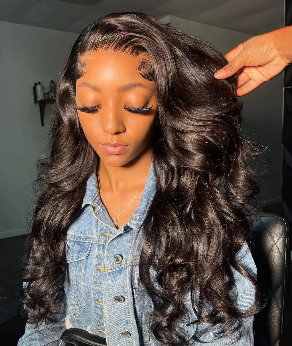 30 40 Inch Body Wave Wigs 13x6 Hd Lace Frontal Wig Brazilian Human Hair Lace Front Wig Pre Plucked Human Hair Wigs For Women