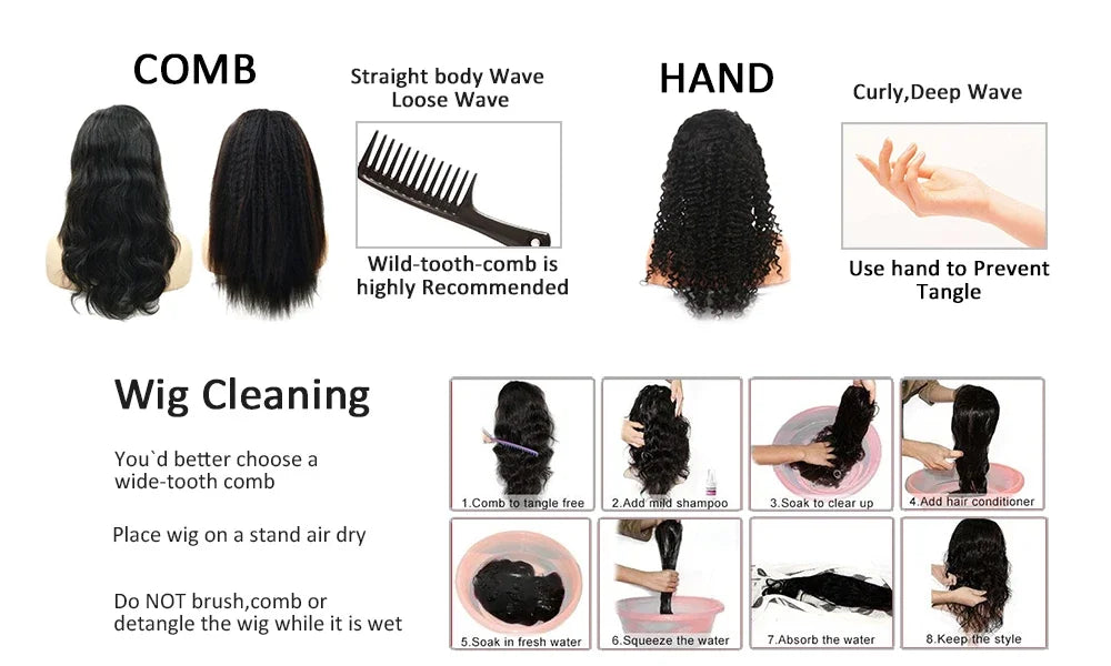 Premium Ombre Brown Lace Front Wig 26 Inch - Glueless Pre-Plucked Straight Human Hair Wig with Baby Hair