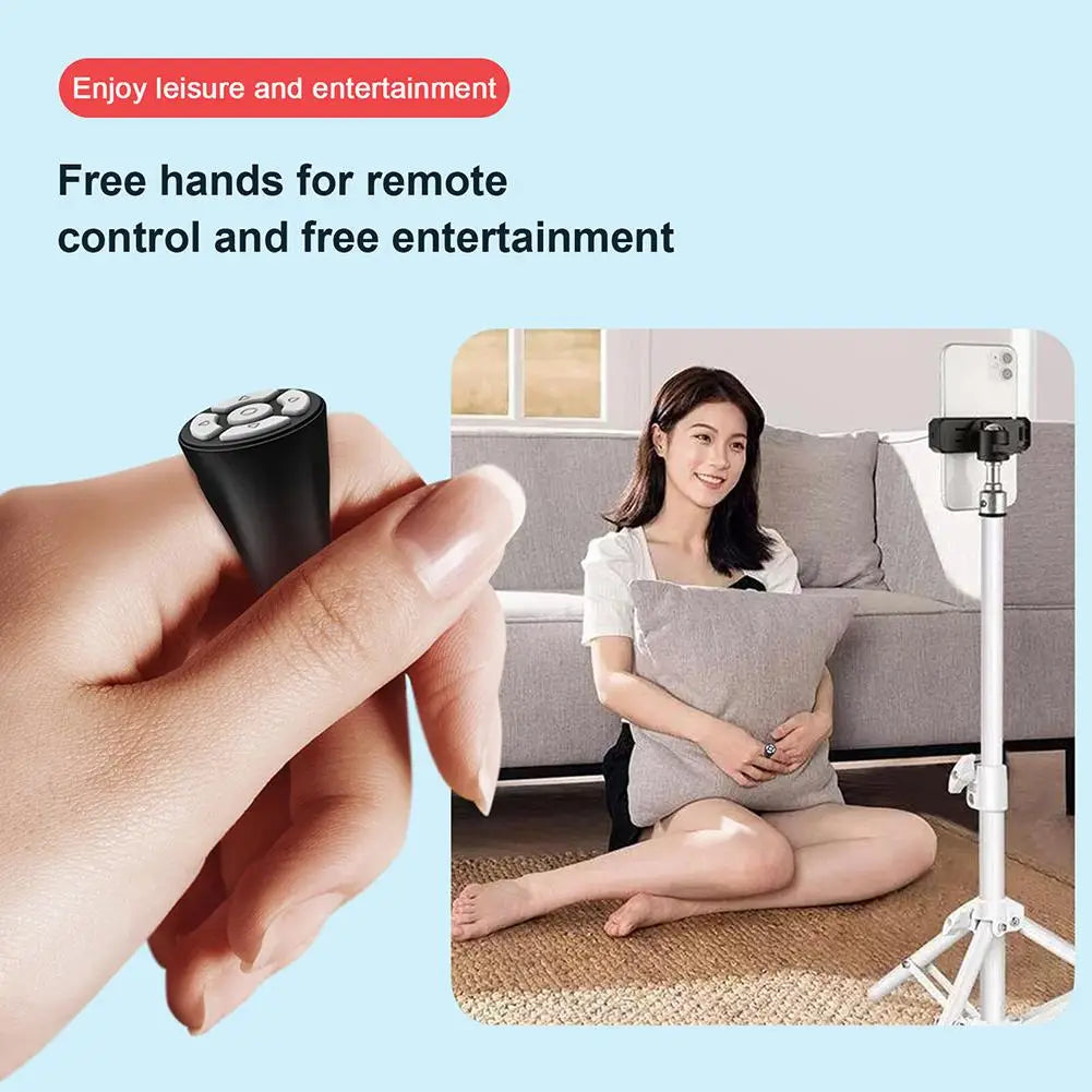 Blutooth Remote Control Scrolling Finger Tiktoks Remote Mobile Phone Video Remote Control Selfie Stick Camera Controller