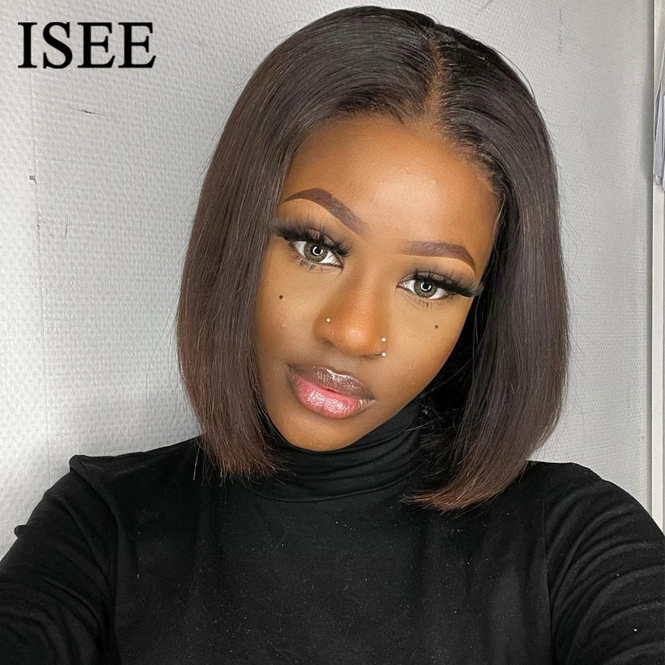 V Part Wig Human Hair No Leave Out Brazilian Straight Human Hair Wigs for Women Wigs  Virgin hair 180%% Density for Beginer
