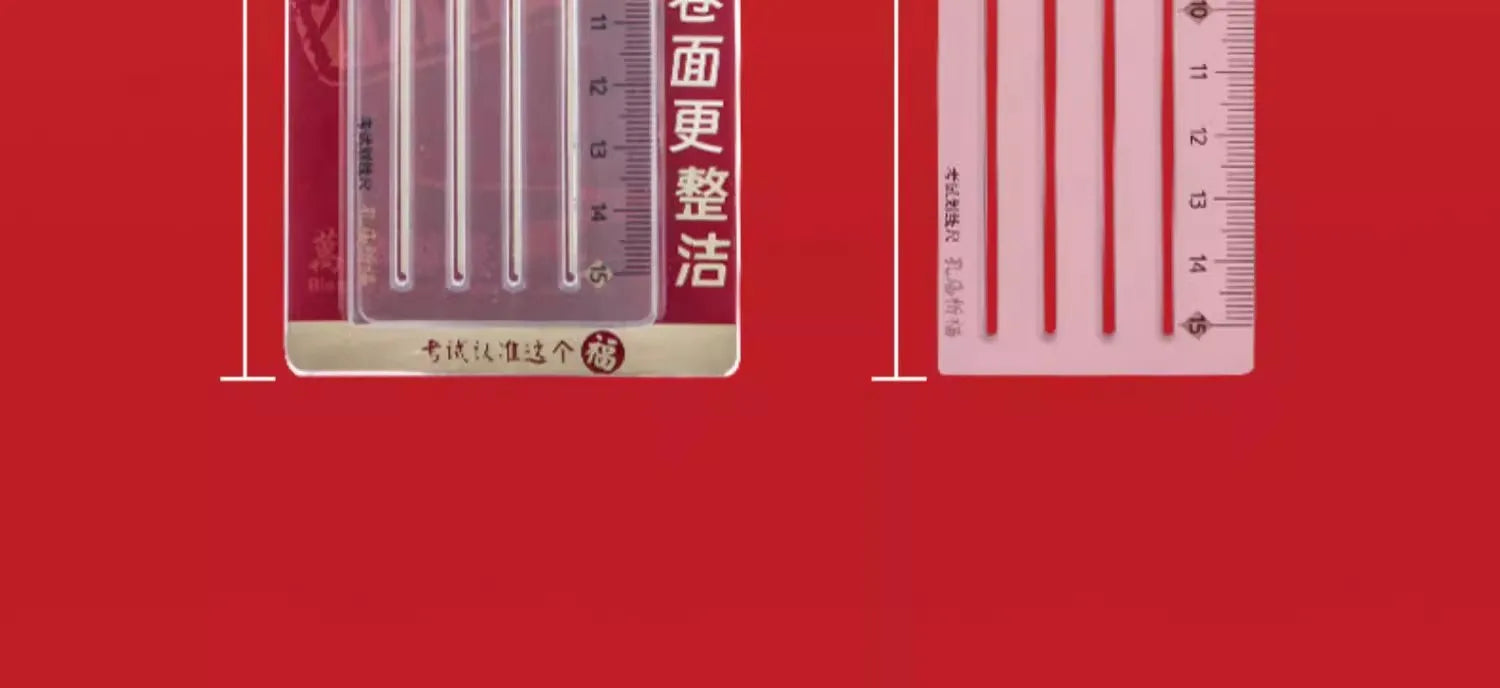 M&G ruler, 9 mm spacing, 15 cm long, suitable for drawing straight lines, ideal for students and office use.