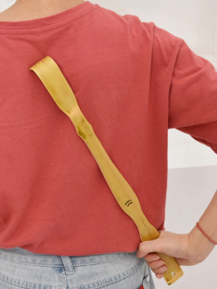 Bamboo Made Itching And Scratching Device Home Massage Anti Itch And Back Scratching Device Scratching Rake Massage Stick