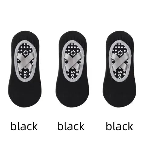 Pilates Yoga Socks Non-Slip Woman Socks Sports Fitness Silicone Breathable Summer Bandage Dance Ballet Solid Cycling Running