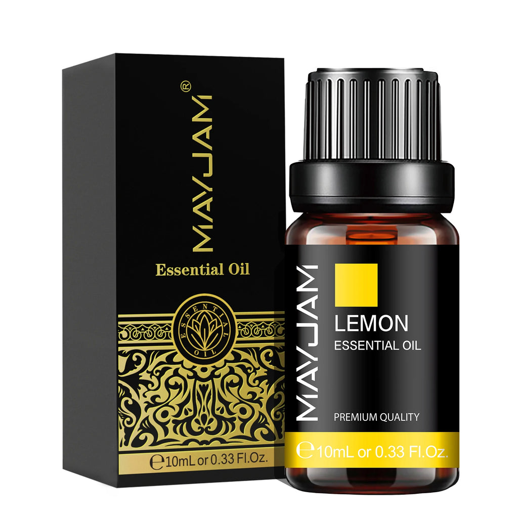 MAYJAM 10ML Essential Oil Lavender Jasmine Eucalyptus Vanilla Sandalwood Bergamot Rosemary Citronella Cinnamon Fragrance Oil