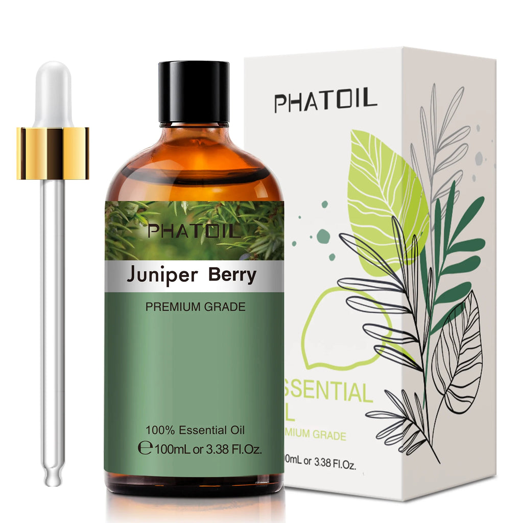 PHATOIL 100ML Spearmint Pure Natural Rose Essential Oils for Humidifier Diffuser Spa Massage Clove Bud Oregano Helichrysum
