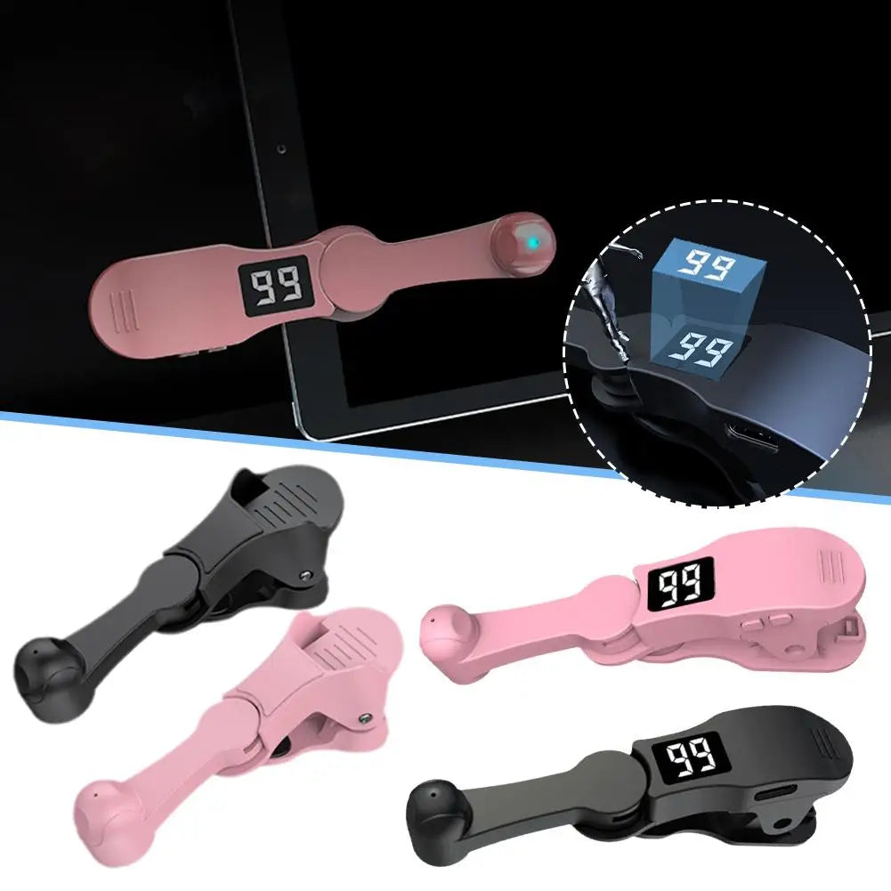 Auto Screen Clicker for Phone App Mini Simulated Finger Phone Clicking Clicker Clip-on Video Live Liker Game Screen Touch Devic