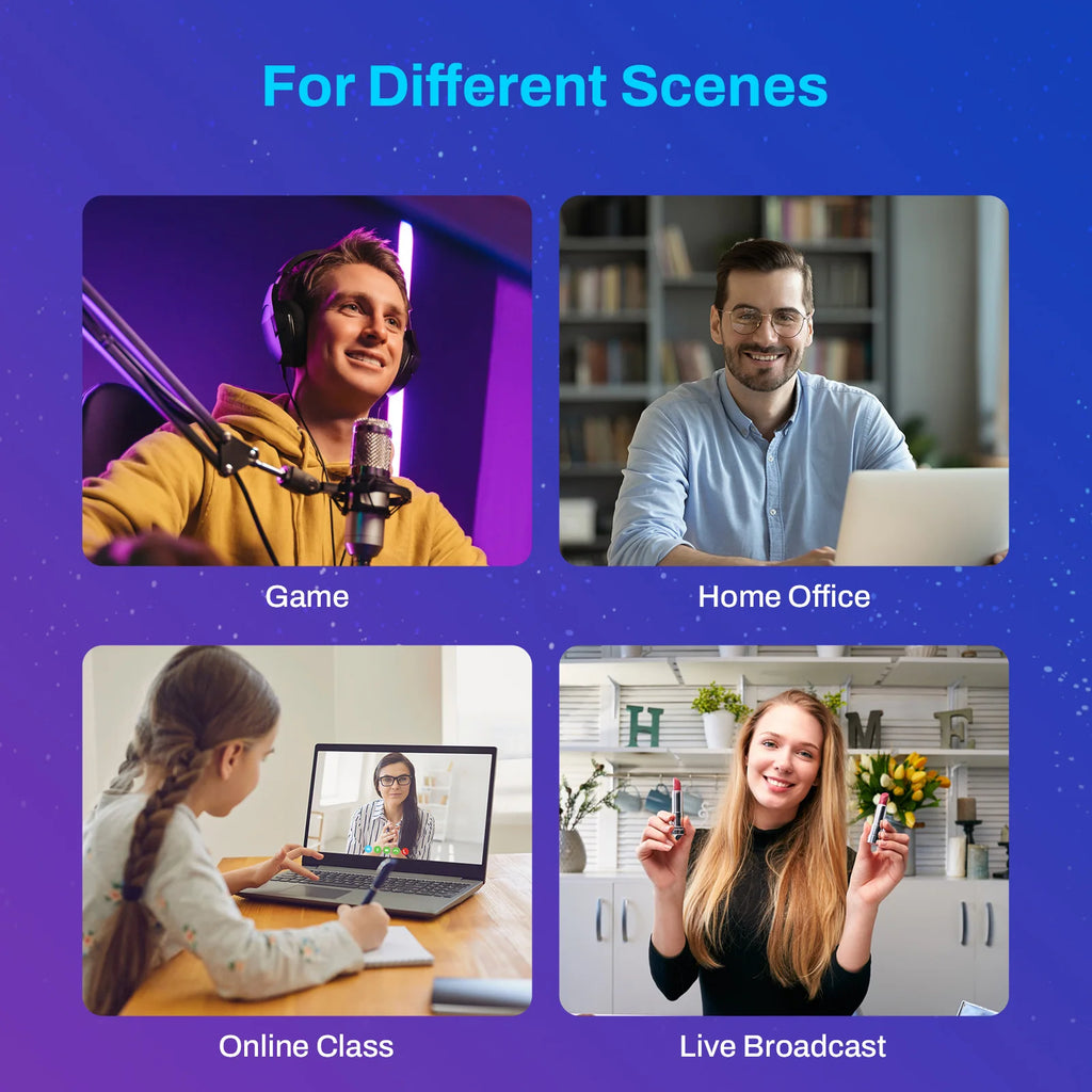 Webcam 4K HD USB Web Camera 1080P 60FPS Fast Autofocus Streaming Camera EMEET S600 With Mics for Video Calling/Zoom/Skype/Teams