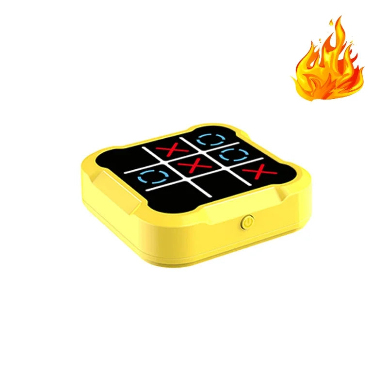 1Pcs Tic-Tac-Toe Board Games for Adults Kids Montessori Puzzle Table Game Chess Set Portable Portable Table Games Tic-Tac-Toe
