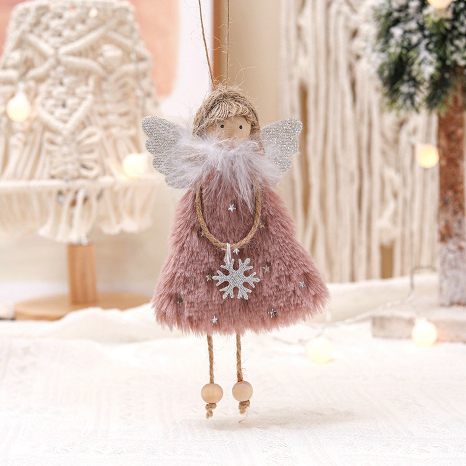 Christmas Pendant Elf Doll Toy Christmas Tree Ornaments Home Decor Elf Hanging Decoration Happy New Year Gift