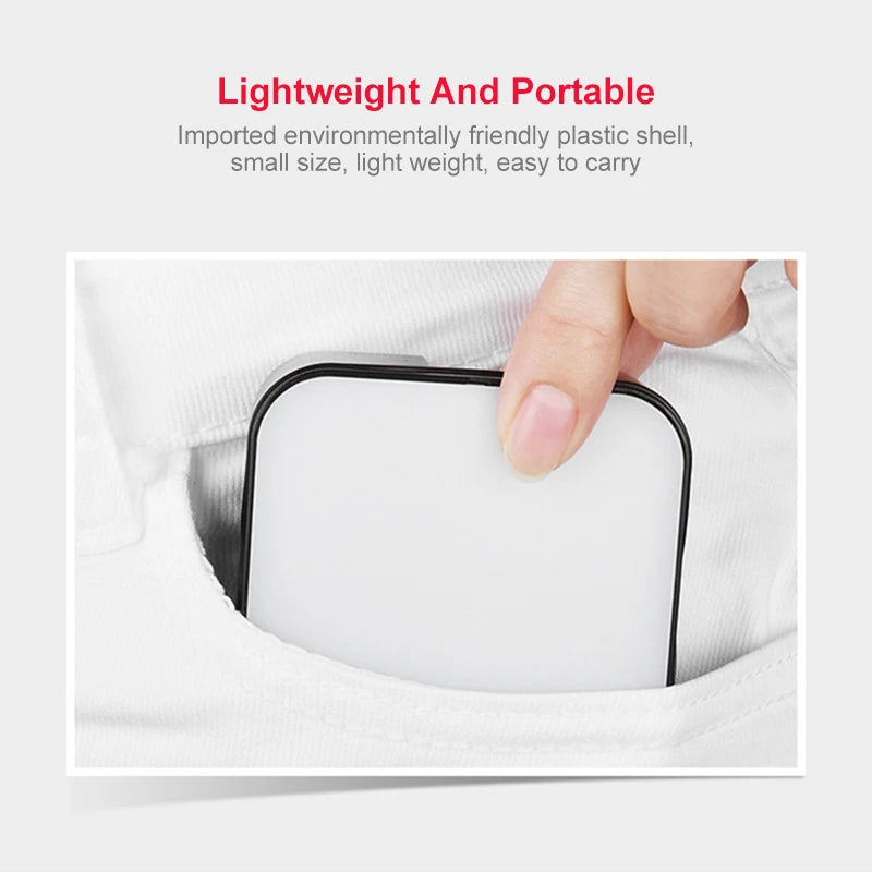 New Rechargeable 6500K LED Video Light Mini Camera Light Fill Lamp Portable Photography Lighting for Vlog Live Streaming DSLR