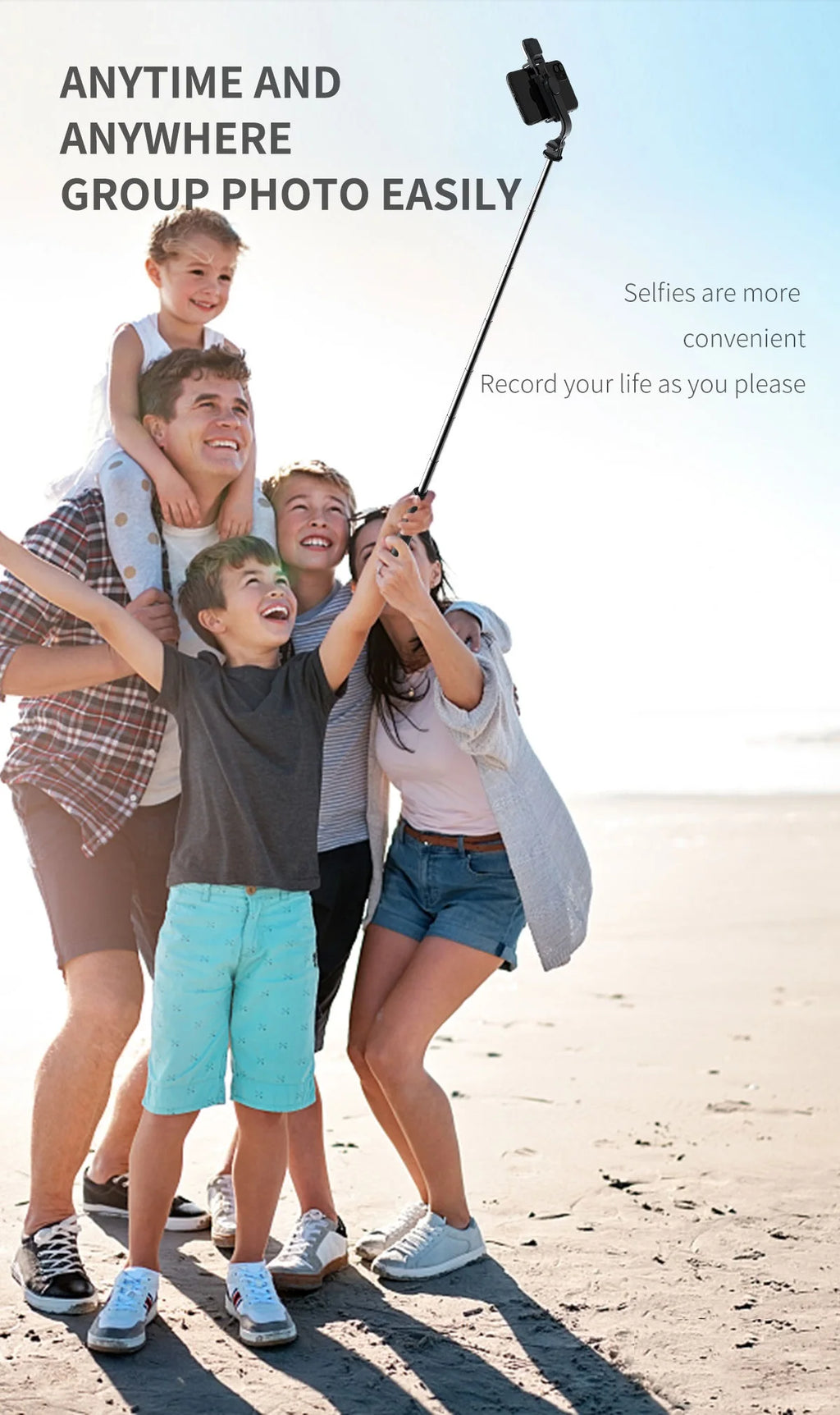 New LED Selfie Stick Foldable Wireless Bluetooth Selfie Stick Tripod with Remote shutter Fill Light Selfie Stck For Smart phone