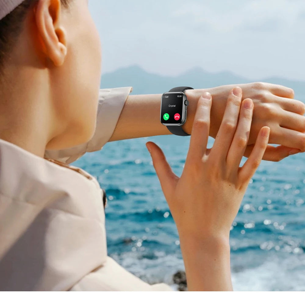 2026 New Original Watch Series 11 Women Smart Watch Bluetooth Call NFC IP68 Waterproof HD AMOLED Screen GPS Track Men Smartwatch