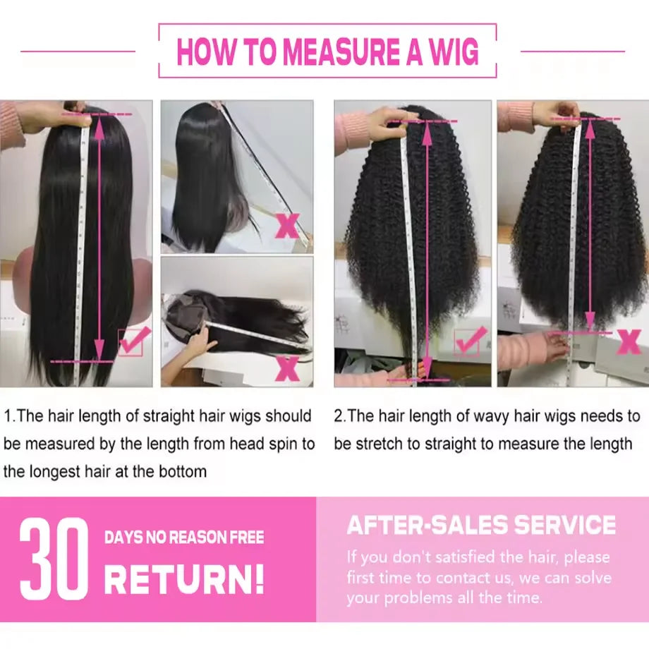 Premium 13x6 HD Lace Front Wig - Brazilian Virgin Deep Wave Human Hair 30 Inch