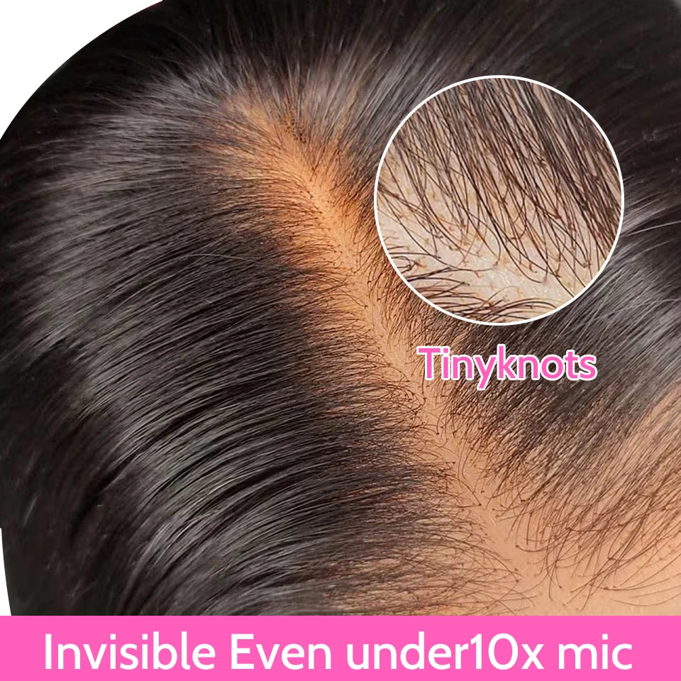 ISEE HAIR Pre-Bleached Knots Wear Go Glueless Wigs Human Hair Body Wave Ready To Wear Glueless Wigs For Women 6*4 HD Lace Wigs