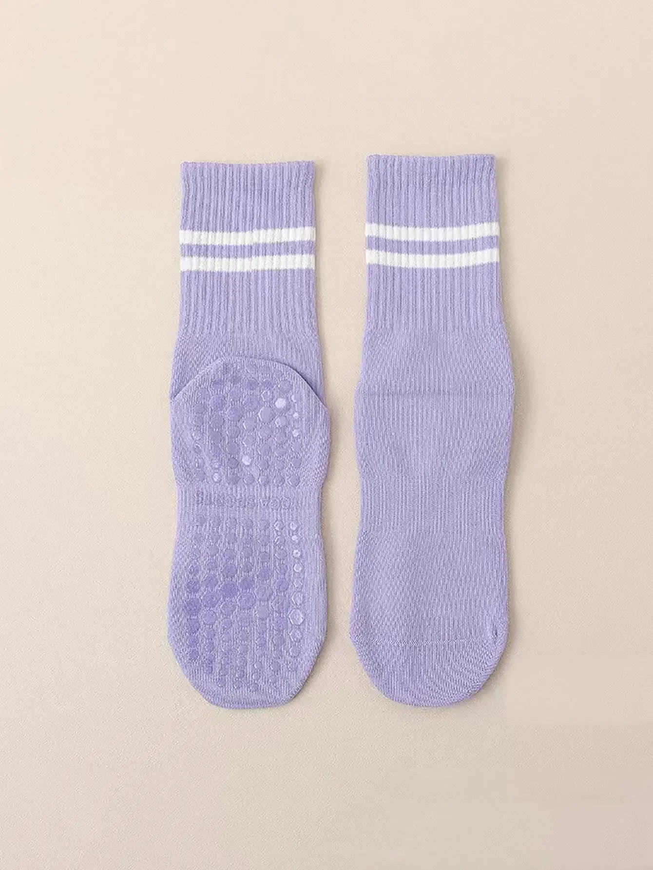 Pilates Socks with Grips for Women Yoga Socks Barre Socks Non Slip Socks of 1/2/3/6pairs