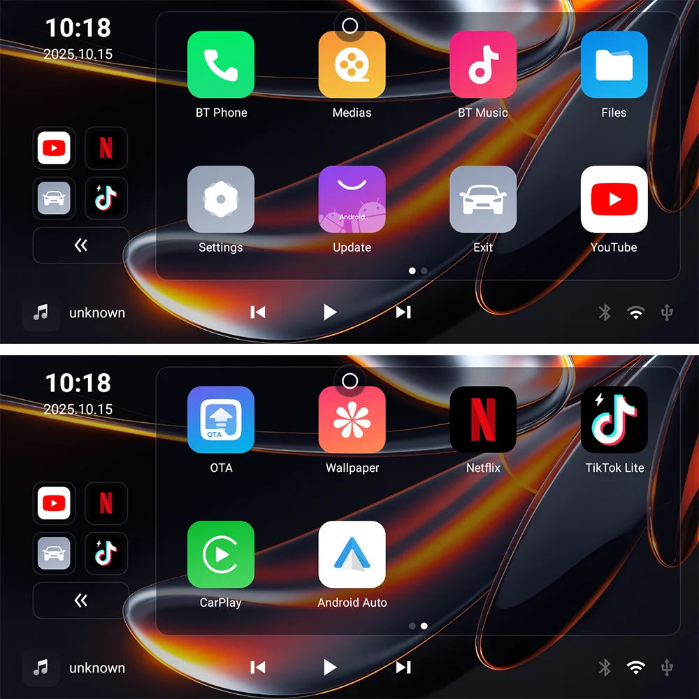 Carlinkit Android 12 CP2A Pro CarPlay Wireless Android auto Wireless Adapter Support Wired CarPlay Netflix YouTube TikTok Wifi