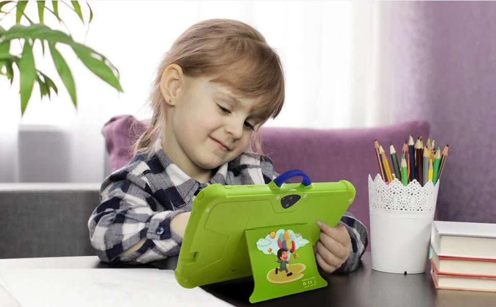 New 7 Inch WiFi Tablet MTK Chip Quad Core 4GB RAM 64GB ROM Android 9.0 Google Play Support Bluetooth Kids Tablet Pc 4000mAh