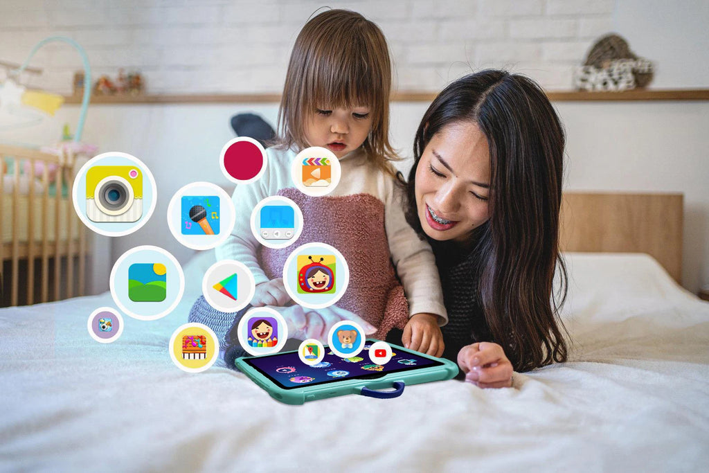 2024 New Arrival 7 Inch WiFi Kids' tablet Octa Core 4GB RAM 64GB ROM Google Learning Education Version Dual Cameras Tablets