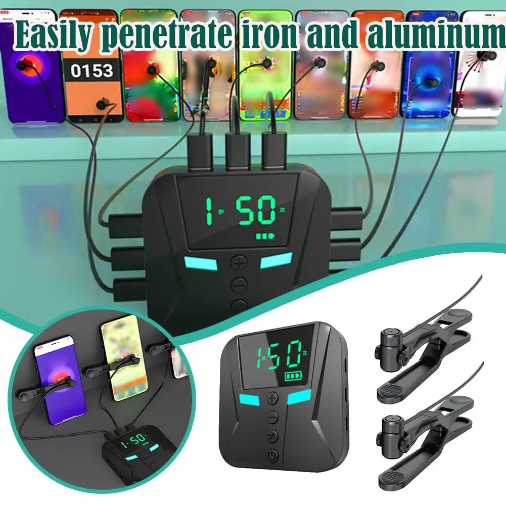 Mobile Phone Screen Auto Clicker Tapper Screen Device Ast Screen Touching Tool Live Broadcast Assistance Device