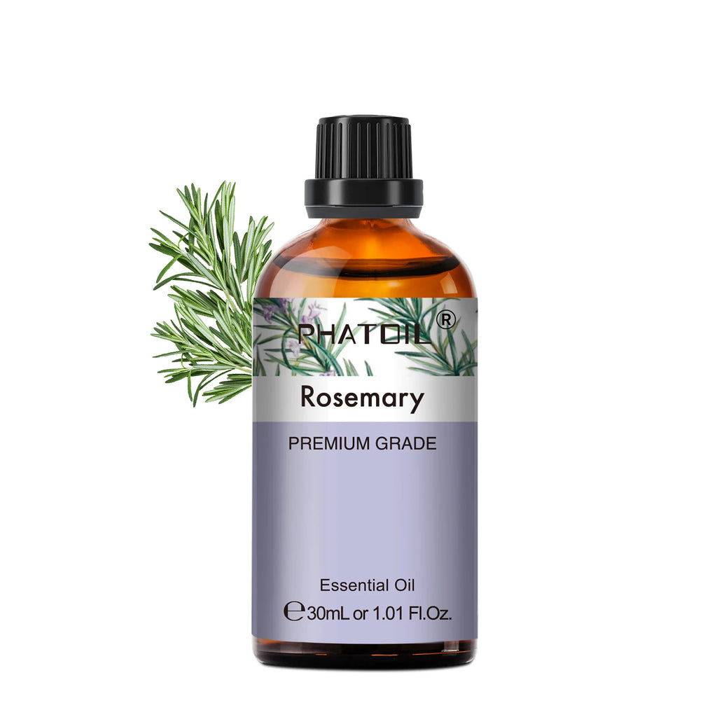 PHATOIL 30ml Lavender Lemon Eucalyptus Sandalwood Bergamot Aromatherapy Essential Oil For Diffuser,Candle Making,DIY Soap & Bomb