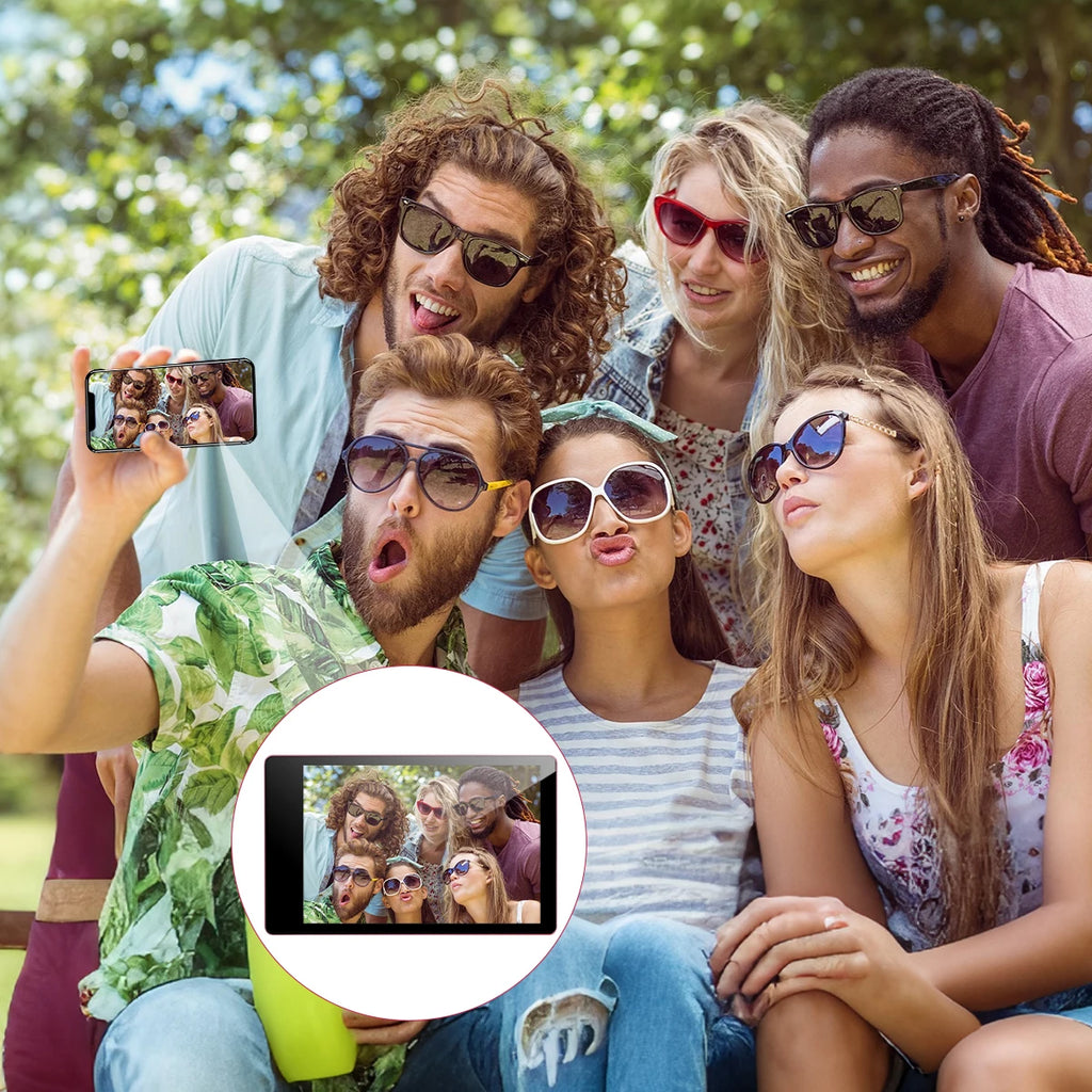 Mobile Phone Wireless Magnetic Selfie Monitor Screen For Smartphone Vlog Live Stream Video Recording for iPhone Android phone