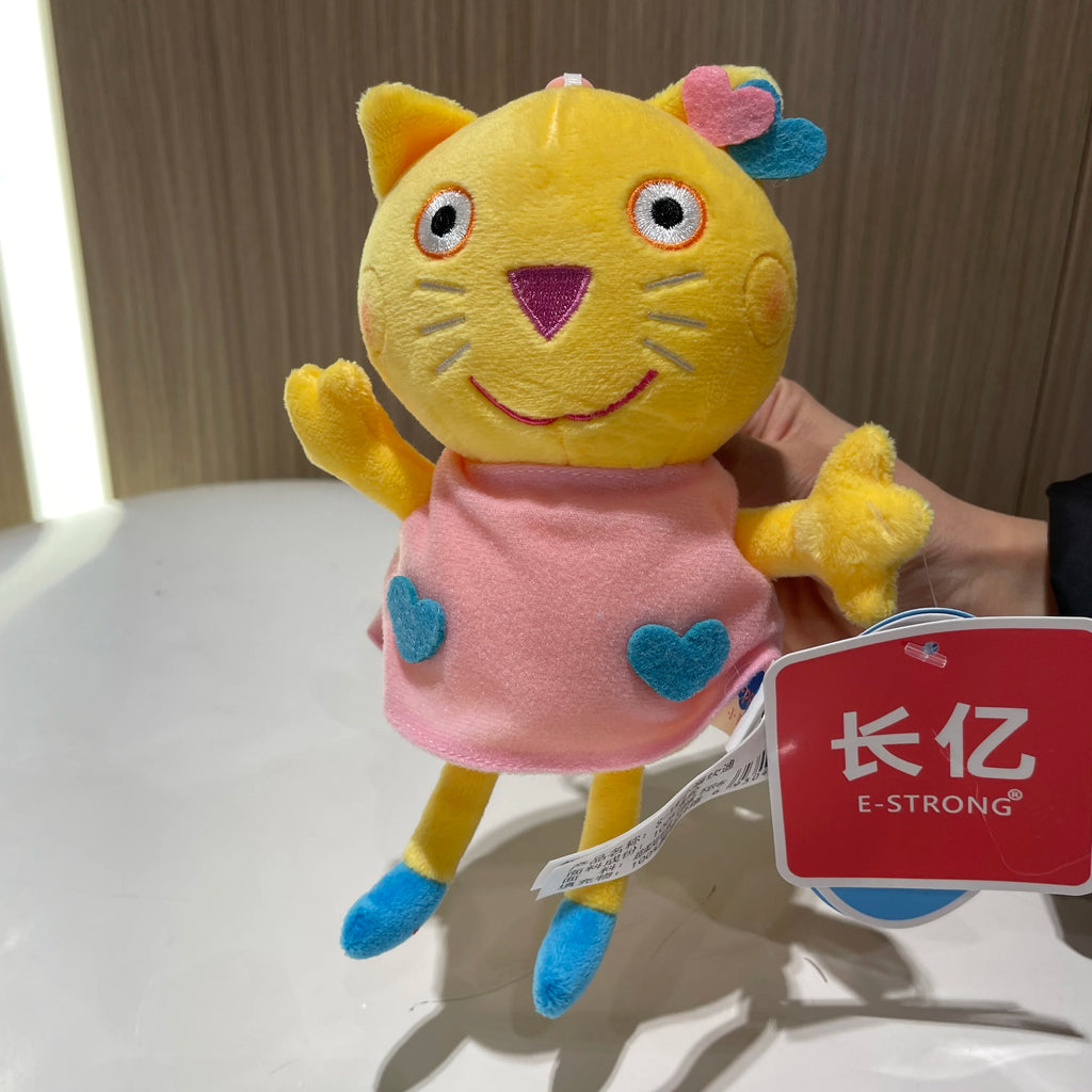 100% Genuine Peppa Pig Evy dinosaur Teddy Bear Peppa George Evie Plush Toy Boy Girl Birthday Gift Toys Christmas Stuffed Doll