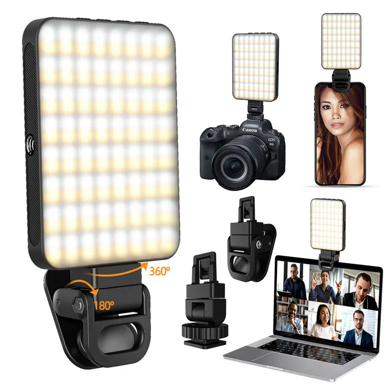 Smartphone Magsafe Selfie Flip Light Mini Vlog Fill Light Dimmable Portable Cube Video Light for iPhone 12/13/14/15/16