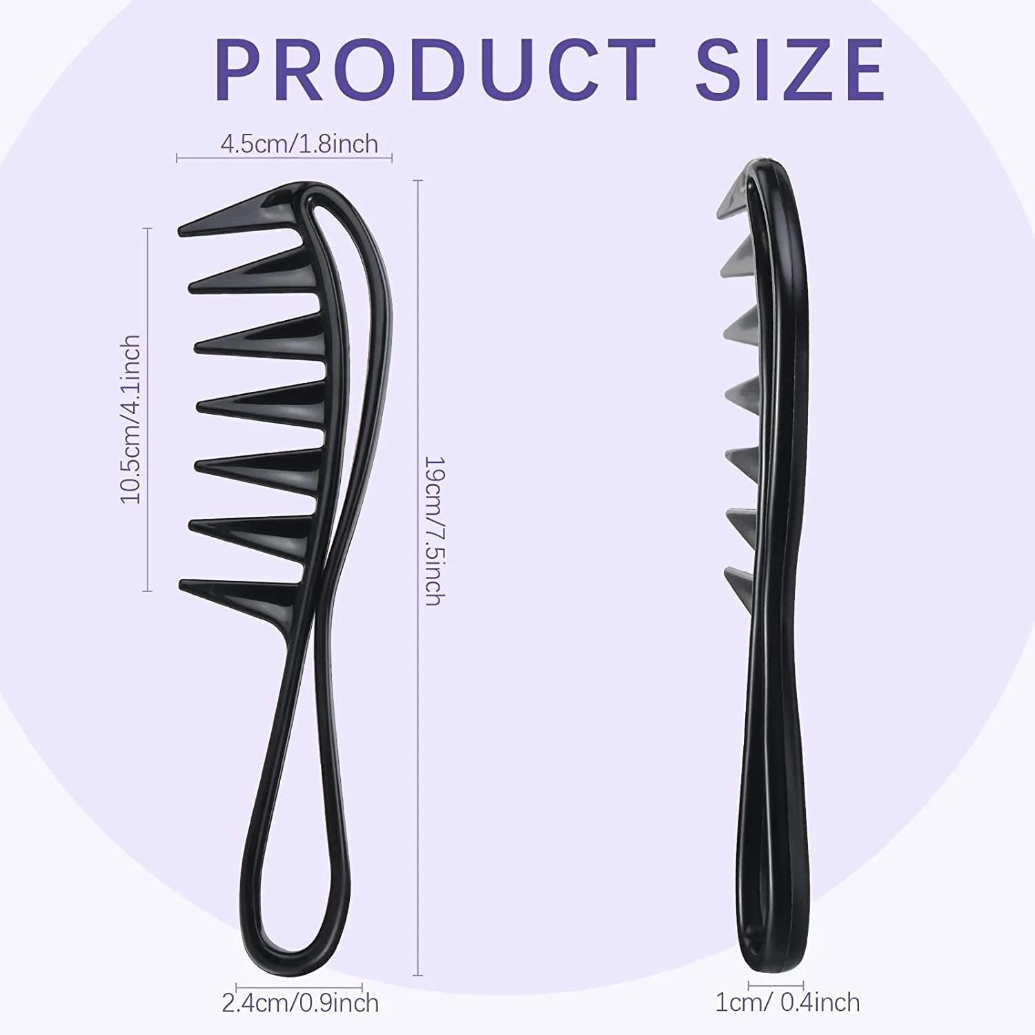 Barber Men Oil Comb Wide Tooth Shark Plastic Comb Hair Clipper Curling Salon Home Hairdressing Comb Massage Barber Stlying Tools